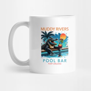 Muddy RIvers Pool Bar Port Orleans Riverside Resort Mug
